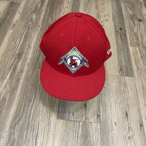 Los Angeles Angeles Hat Cap New Era 8 Fitted RWB Cooperstown Retro 59Fifty